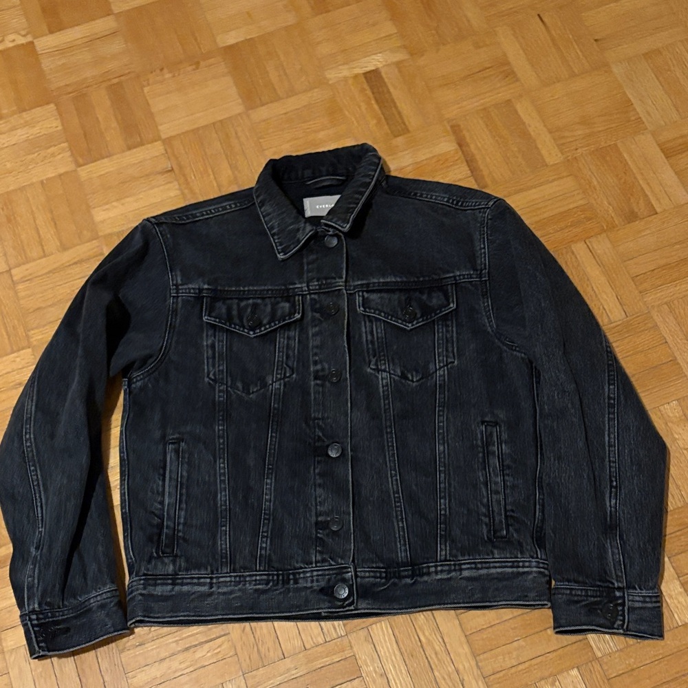 Everlane Dark Wash Denim Jacket